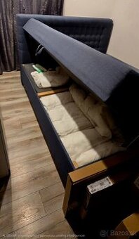 Predám boxspringovú posteľ 200x200 cm