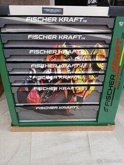Dielenský vozík FISCHER KRAFT DE 7+1 plných 7 zásuviek