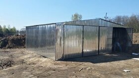 PLECHOVÁ GARÁŽ 7 x 6m