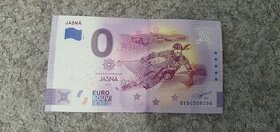 0€ bankovka Jasná