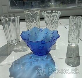 Váza,  Lisované sklo
