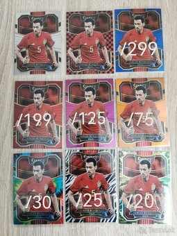 Podpísané a limitované futbalové kartičky