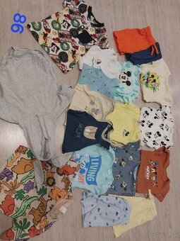 Letný balík oblečenia chlapec 86