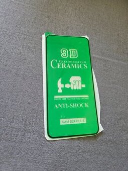 Ochranné sklo na Samsung S24 plus čierne len osobne Košice n