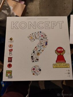 spolocenska stolova hra Koncept