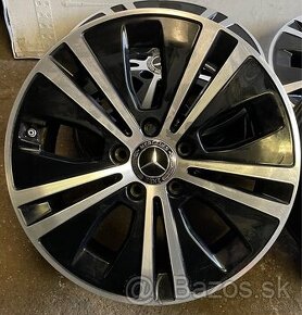 5x112 R17 Original Mercedes ET 40 čierno-leštene