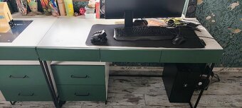 🪑Na mieru robený pracovný stôl💎+ kontajner| len 99 €