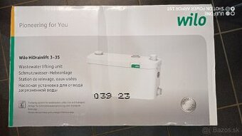 Kanalizačná prečerpávačka Wilo hydrodrainlift 3-35