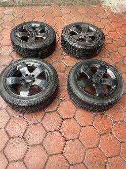 Alu disky MERCEDES 5x112 R16 obuté zimné gumy