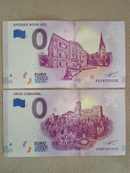 ANULÁTY 0 Euro bankovky