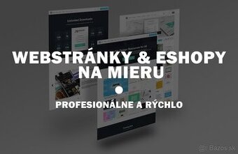 Webstránky & E-shopy na mieru