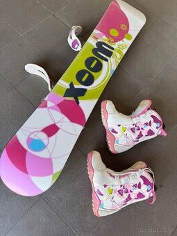 Snowboard + topánky