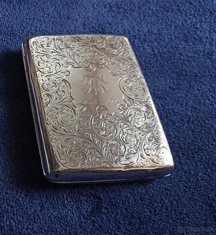 Investičné striebro – tabatierka- PREDANÉ- 103g