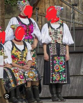 Kúpim komplet ženský kroj z Telgartu