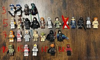 Lego star wars figurky