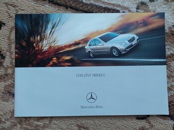 ⭐ Originálny prospekt Mercedes-Benz Trieda C (W203) 📄