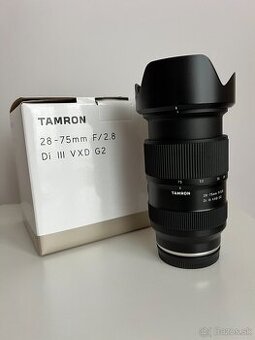Objektív TAMRON 28–75 mm f/2,8 Di III VXD G2 (Sony E)