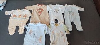 Froté teplé pyžamká/overaly pre bábätká