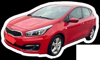 predam diely na kia ceed 1,4 73 kw benzin 6r rv2015 červ kia