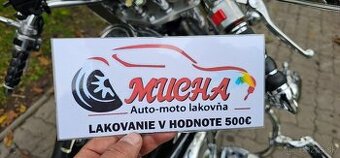 Predam poukaz na auto-moto lakovanie