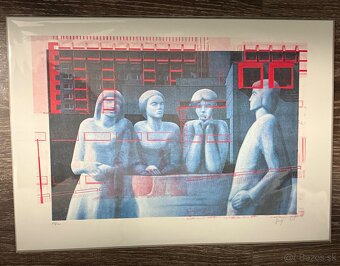 predam nove zabalene grafiky Cierne diery (Družba, Rendez)