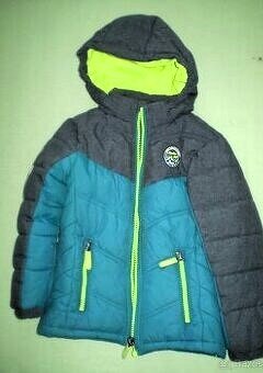 Nepremokavá zateplená bunda č. 116 - 122