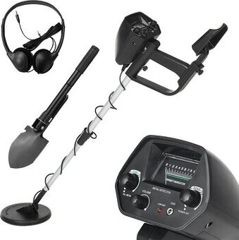 Nový detektor kovov, s príslušenstvom