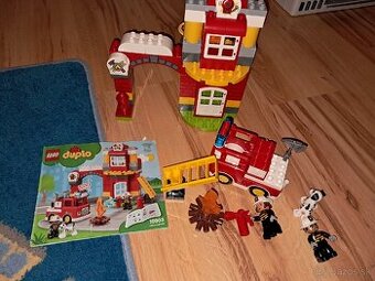 Lego duplo hasičská stanica