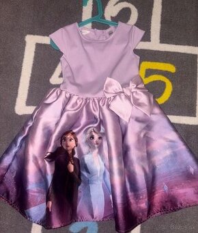 Šaty Frozen s ozdobnou mašlou H&M v.122/128