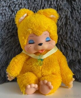 Monchichi zlty macko moncicak moncici