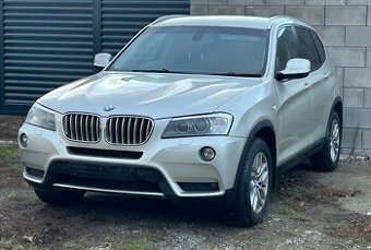 ROZPREDÁME BMW X3 F25 3,0d 190kw xDrive 2013