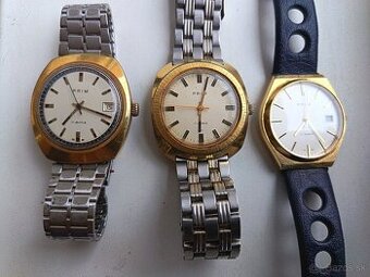 3 funkčné vojenské hodinky PRIM