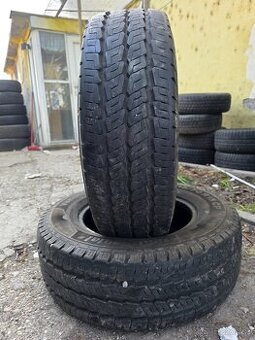 Ponúkam 2 letné pneumatiky Continental Van 215/70 R15C