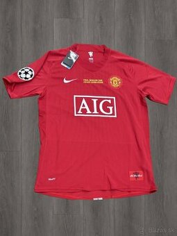 Manchester United 2007/2008 finálový dres LM – Ronaldo