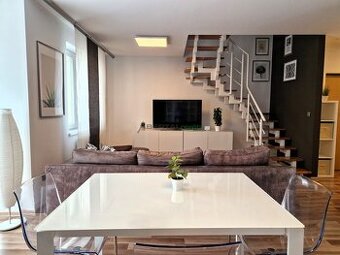 Prenájom - priestranný 4i mezonet (108 m²), klima  – Kvetná,