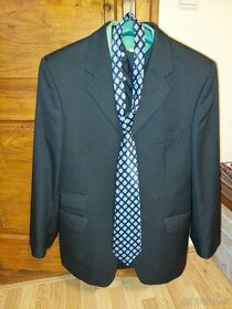 Pánske sako,vesta,košeľa,kravata Ozeta - 1