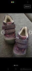 Kožené topánky pre chlapca alebo dievčatko, č. 21, 13 cm