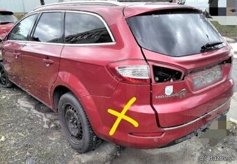 FORD MONDEO 2.0 TDCI MK4 2014 kombi predám PIATE DVERE, ZADN