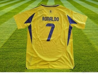 dres Ronaldo AL NASSR žltá edícia -