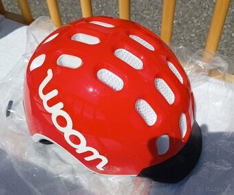 Nova detska prilba Woom XS 46-50 cm cervena