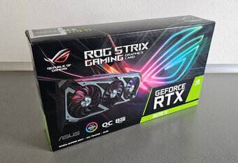 Predám ASUS ROG Strix GeForce RTX 3070 Ti OC Edition 8GB