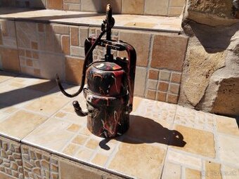 Banícka karbidka lampa - 1