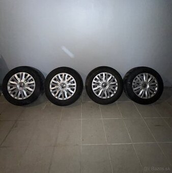 Plechače R15 5x112 + pneu - 1