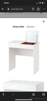 Kozmetický stolík BRIMNES - Ikea