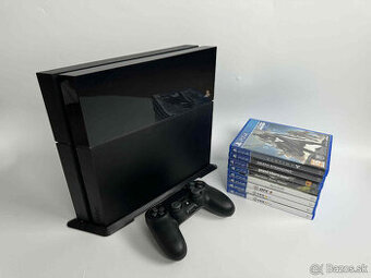 PlayStation 4 1TB + Ovládač + 10 hier + vertikálny stojan