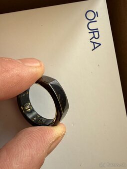 Predam novy nepouzity Oura Ring Gen3 Heritage Black veľkosť