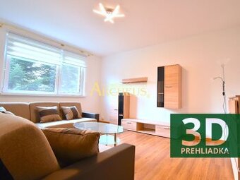 3D / EXKLUZÍVNE / 2 IZBOVÝ BYT, PRENÁJOM, KEŽMAROK, 52m2