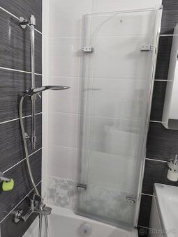 Mexen FELIX vaňová zástena 3-krídlová 120 x 140 cm číra