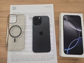 Apple Iphone 16 Pro Max 256 Gb, top, 100 bateria