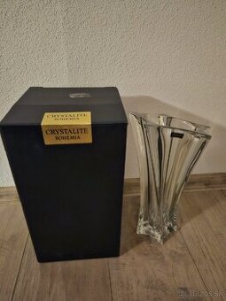 Kryštálová váza Bohemia
